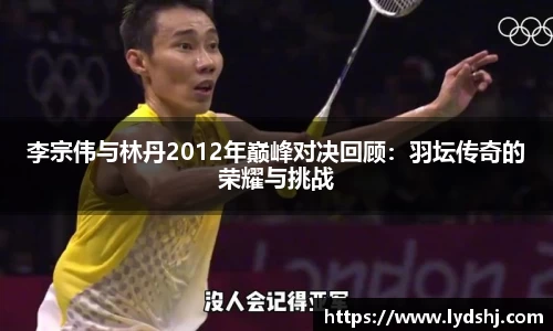 李宗伟与林丹2012年巅峰对决回顾：羽坛传奇的荣耀与挑战